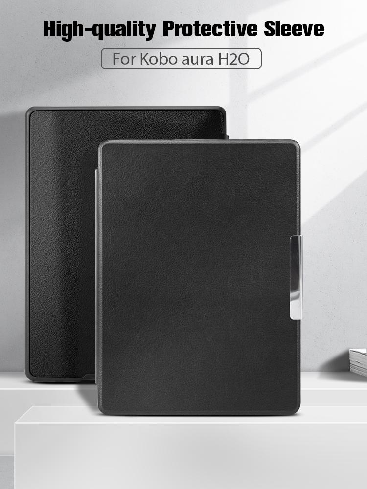 Best Slim Leather Case for Kobo Aura H2O 2014 Magnetic Funda Capa for Kobo  Ereader Manufacturer and Factory