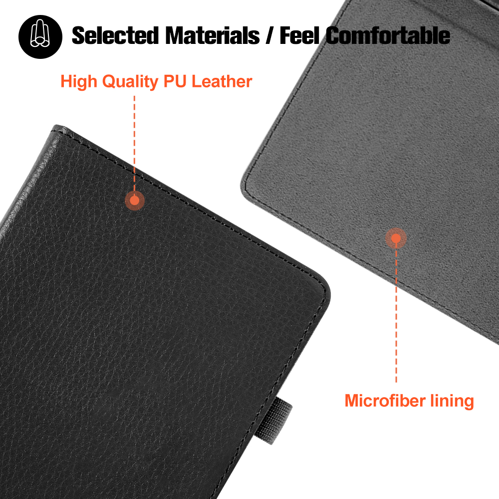 Best Slim Leather Case for Kobo Aura H2O 2014 Magnetic Funda Capa for Kobo  Ereader Manufacturer and Factory